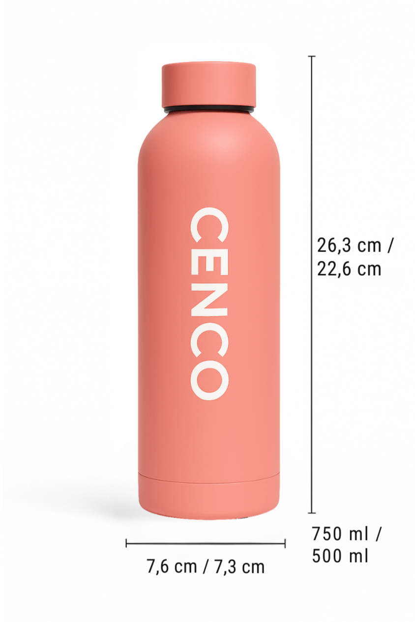 CENCO Flasche | Korall - rosa - Cenco