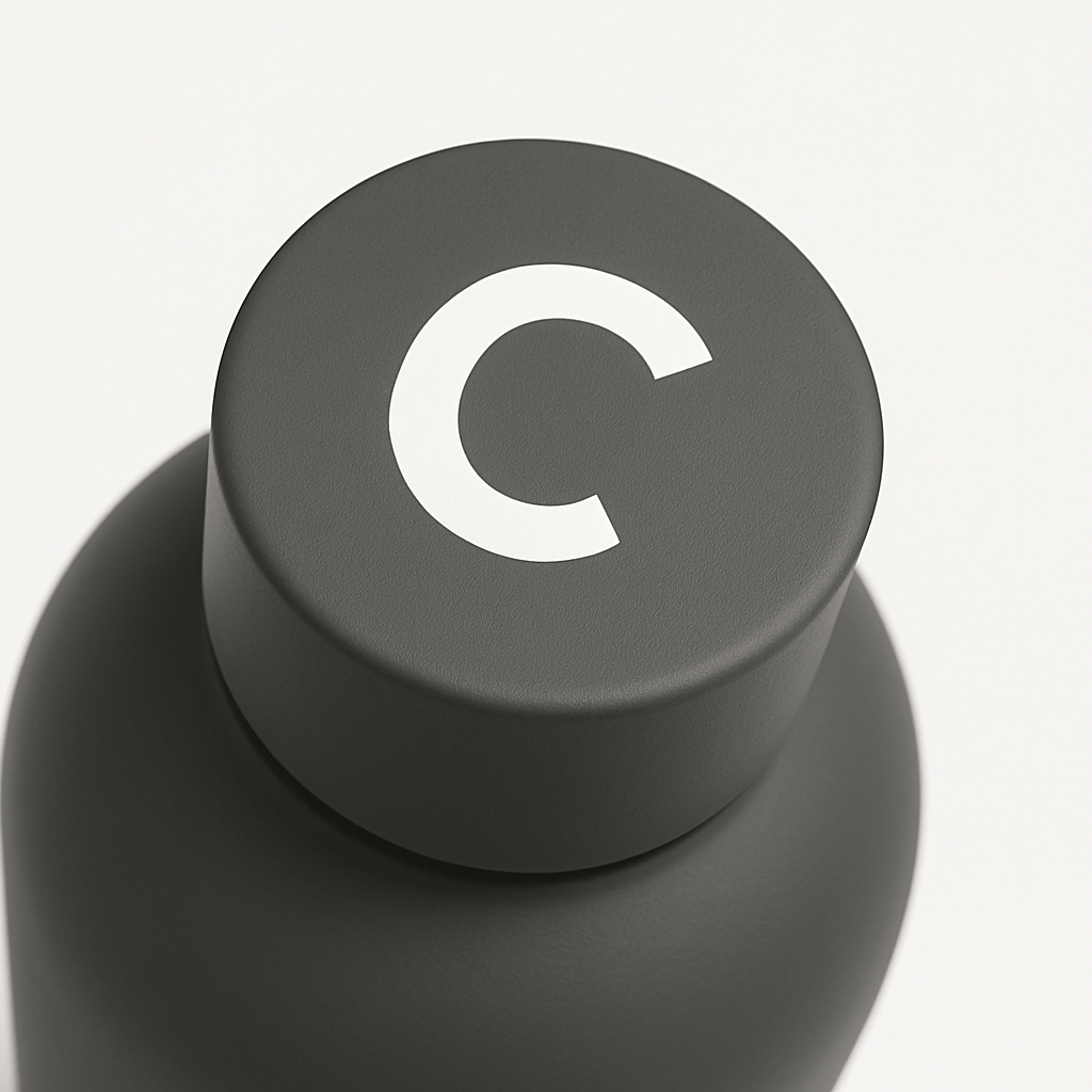 CENCO Flasche | Wolf - Grau - Cenco