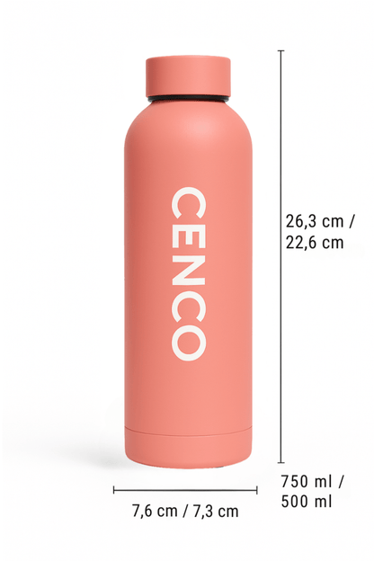 CENCO Flasche | Korall - rosa - Cenco