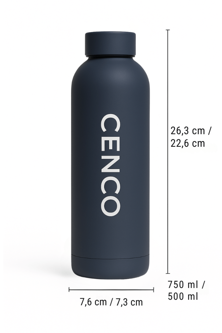 CENCO Flasche | Nacht - Blau - Cenco