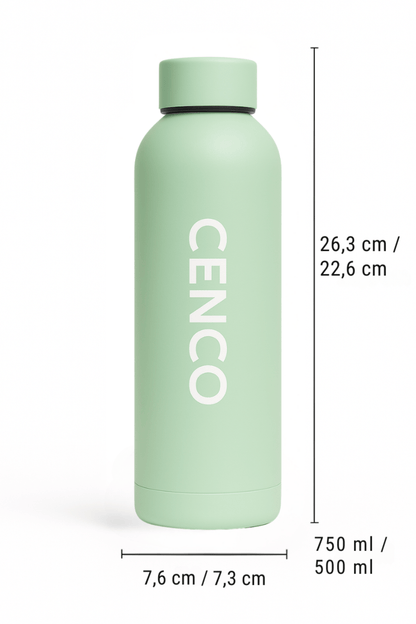 CENCO Flasche | Pastell - Grün - Cenco