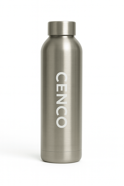 CENCO Flasche | Roh - Stahl - Cenco