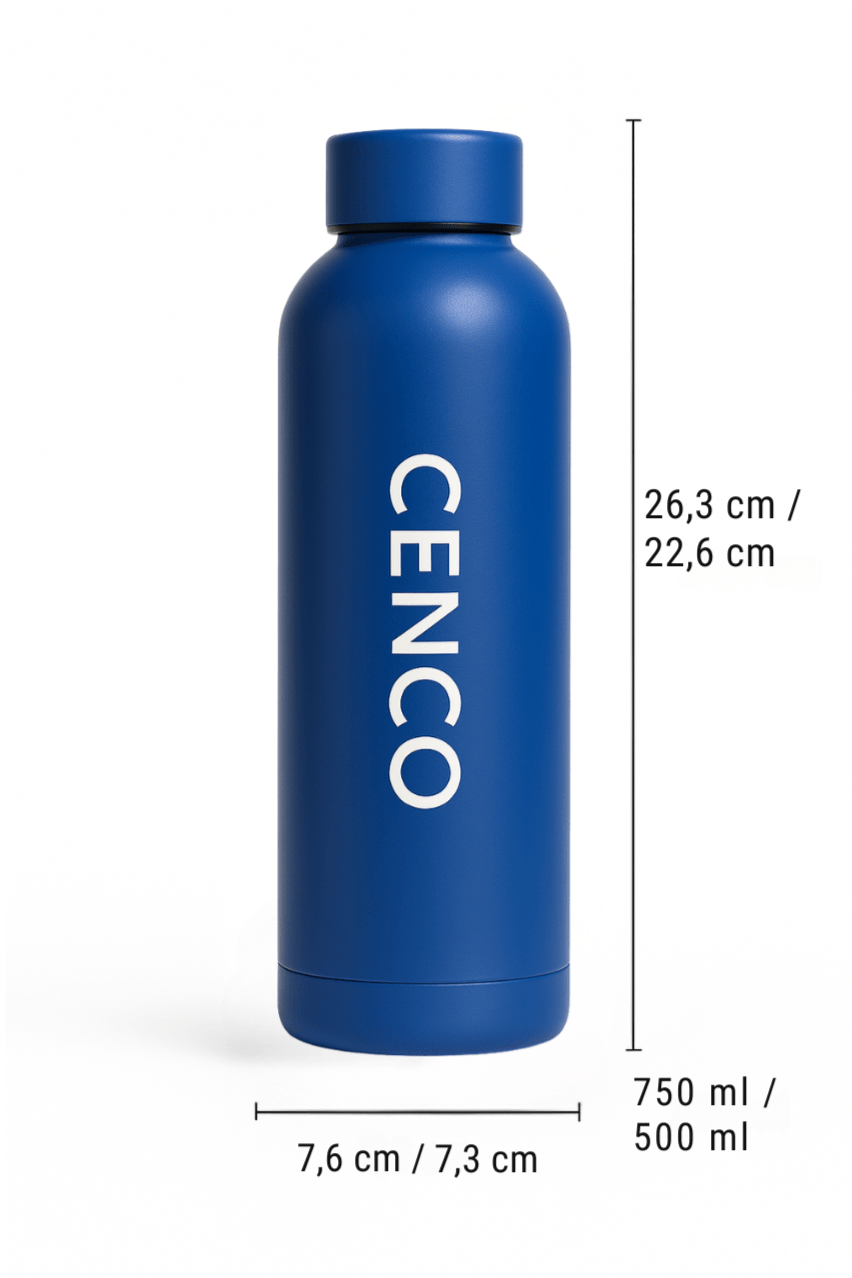 CENCO Flasche | Royal - Blau - Cenco