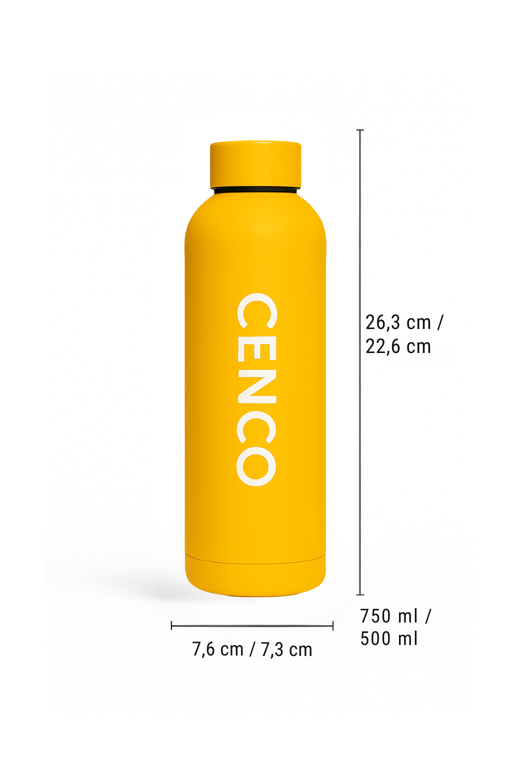 CENCO Flasche | Sonnen - Gelb - Cenco